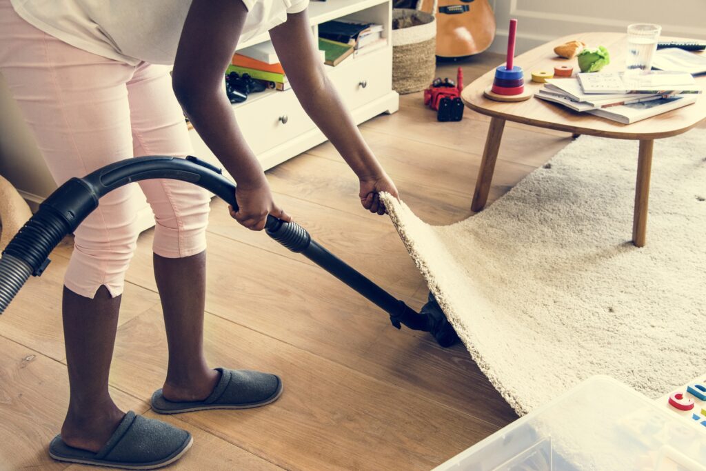 wash carpets at home